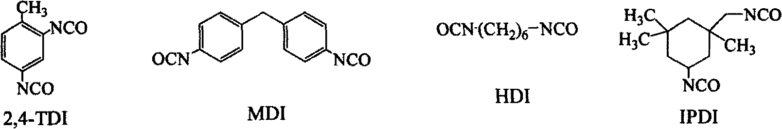 Polyurethane acrylic acid ester and preparation method and application thereof