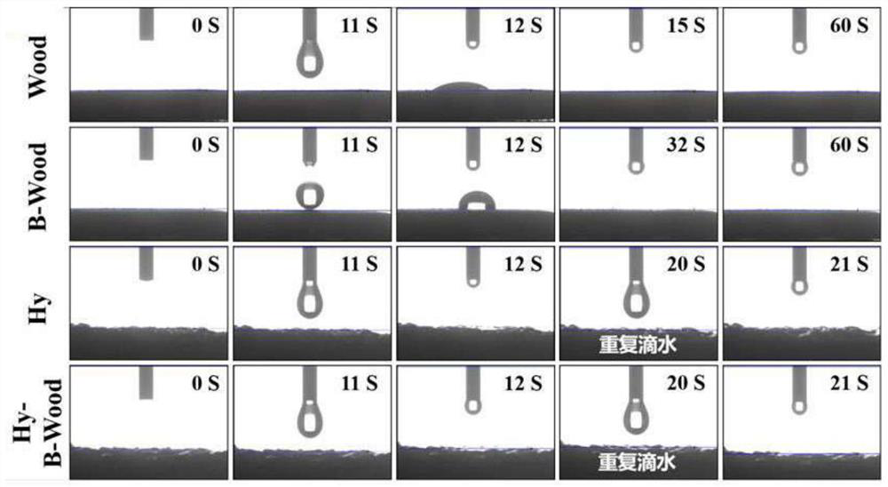 Self-floating wood-based hydrogel photo-thermal evaporator and preparation method and application thereof