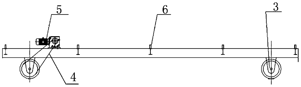 Scaffold movement platform base