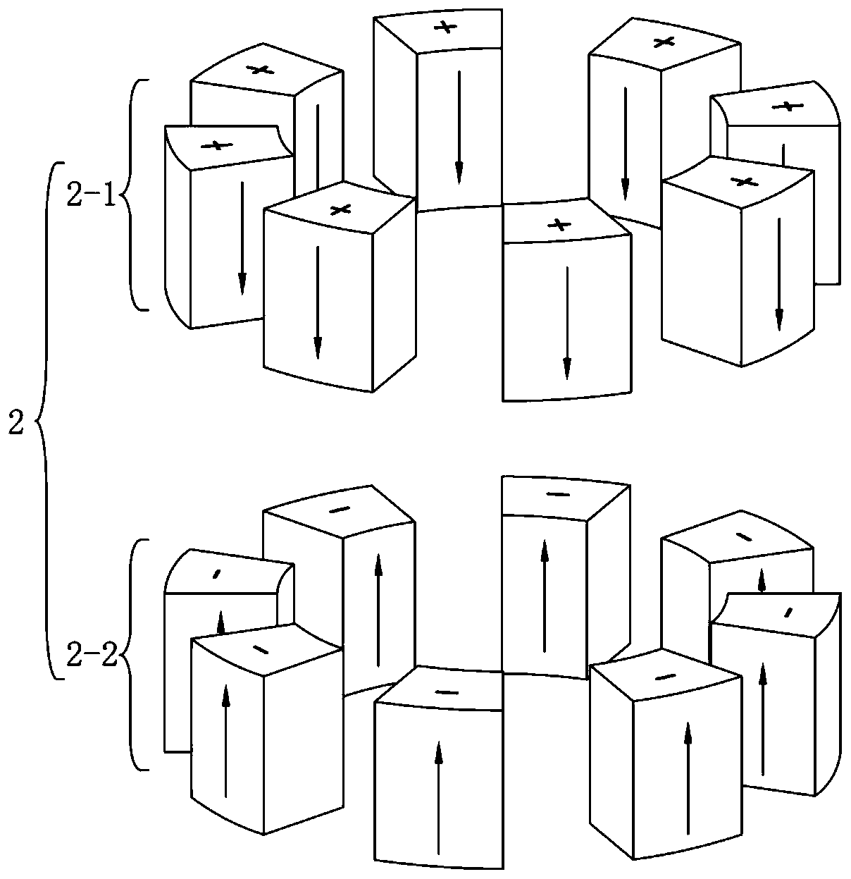 Torsion type precision piezoelectric actuator using shear working mode and method of making the same