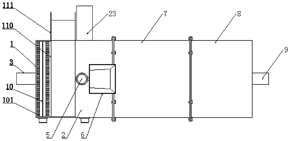 An efficient sewage treatment device