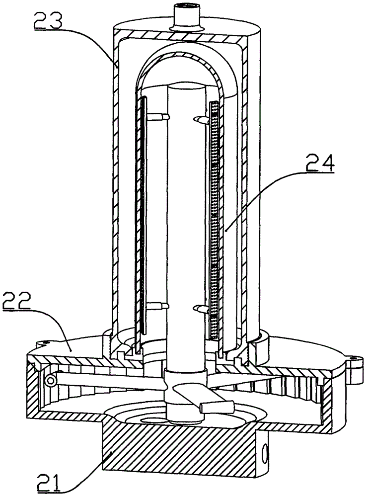 Water purifier with ceramic filter element