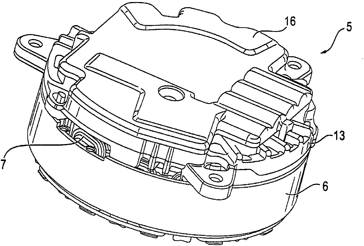 Breathing electric motor