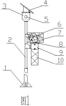 Inducing suction double-effect agricultural deinsectization device