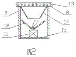 Inducing suction double-effect agricultural deinsectization device