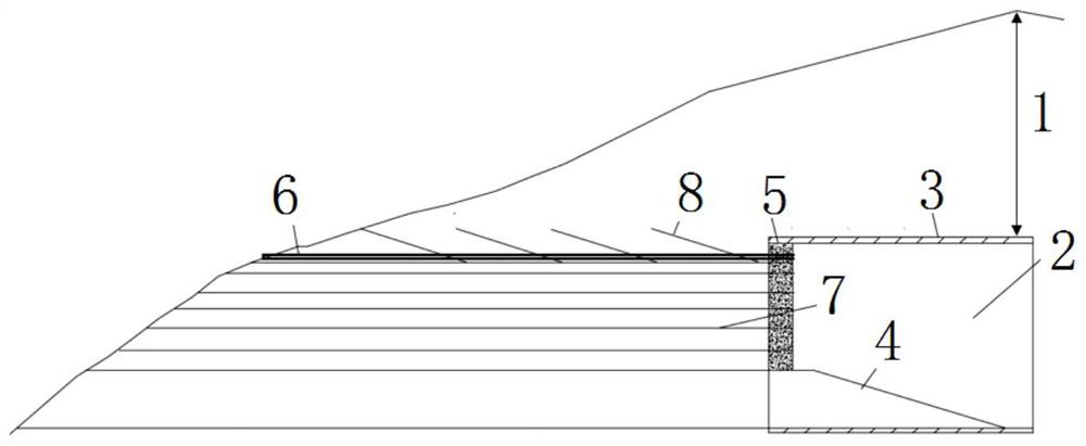 Reverse tunnel-out construction method for shallowly-buried broken surrounding rock tunnel