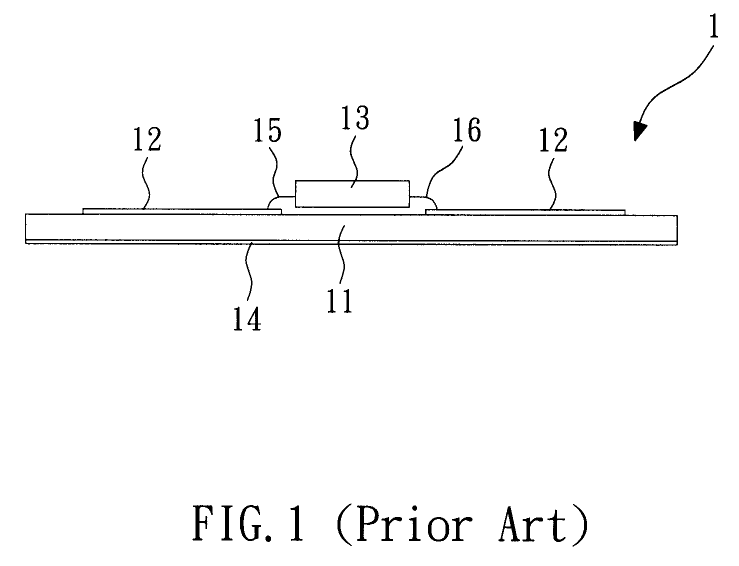 RFID tag using monopole antenna