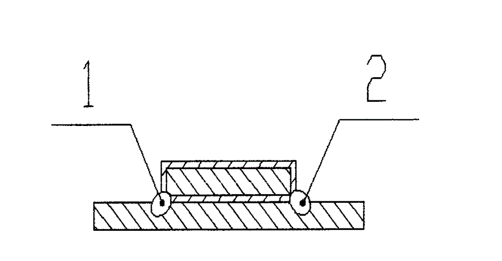 Manufacturing process for three girders of subway