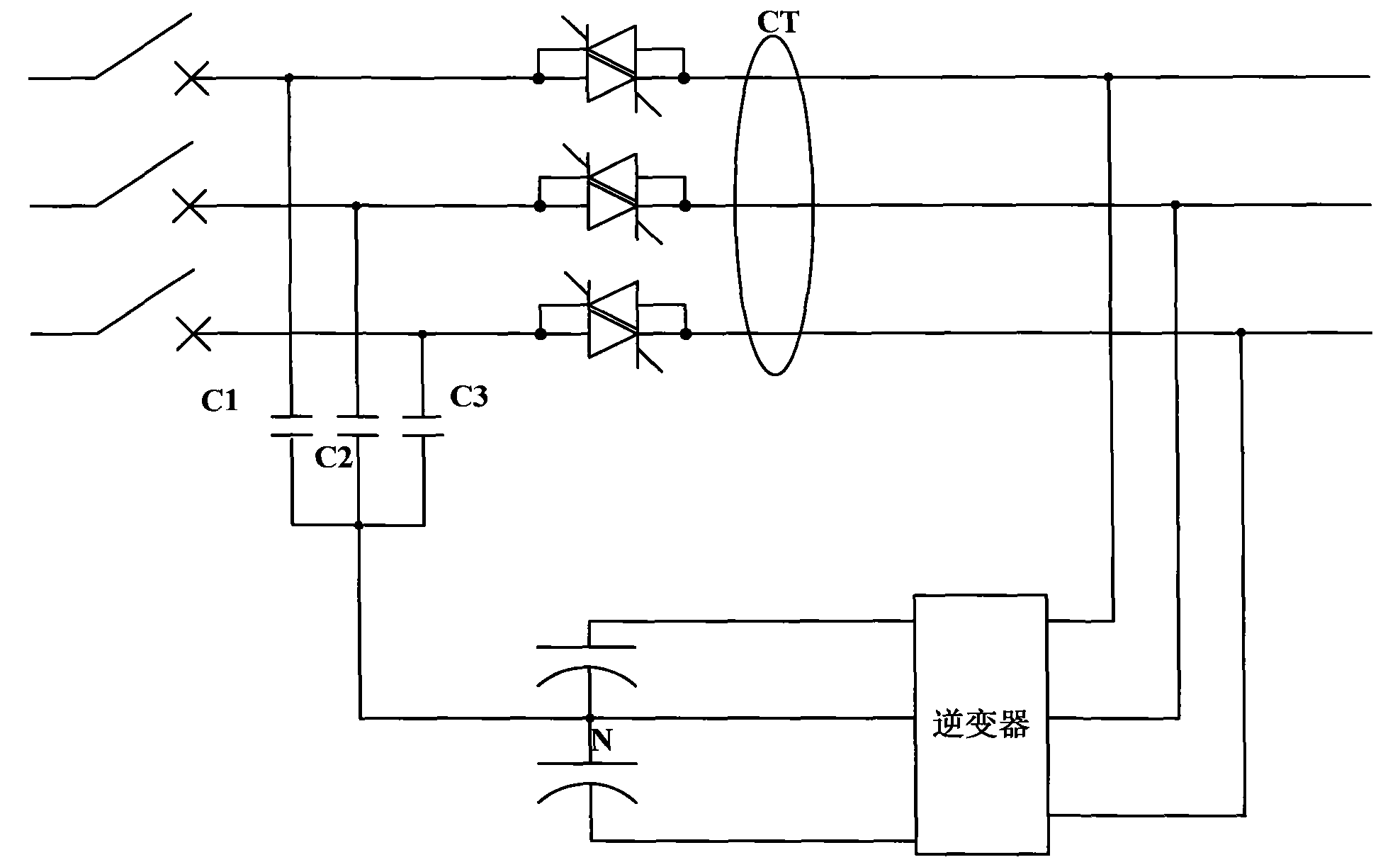 Uninterrupted power supply and method for detecting bypass fault of uninterrupted power supply