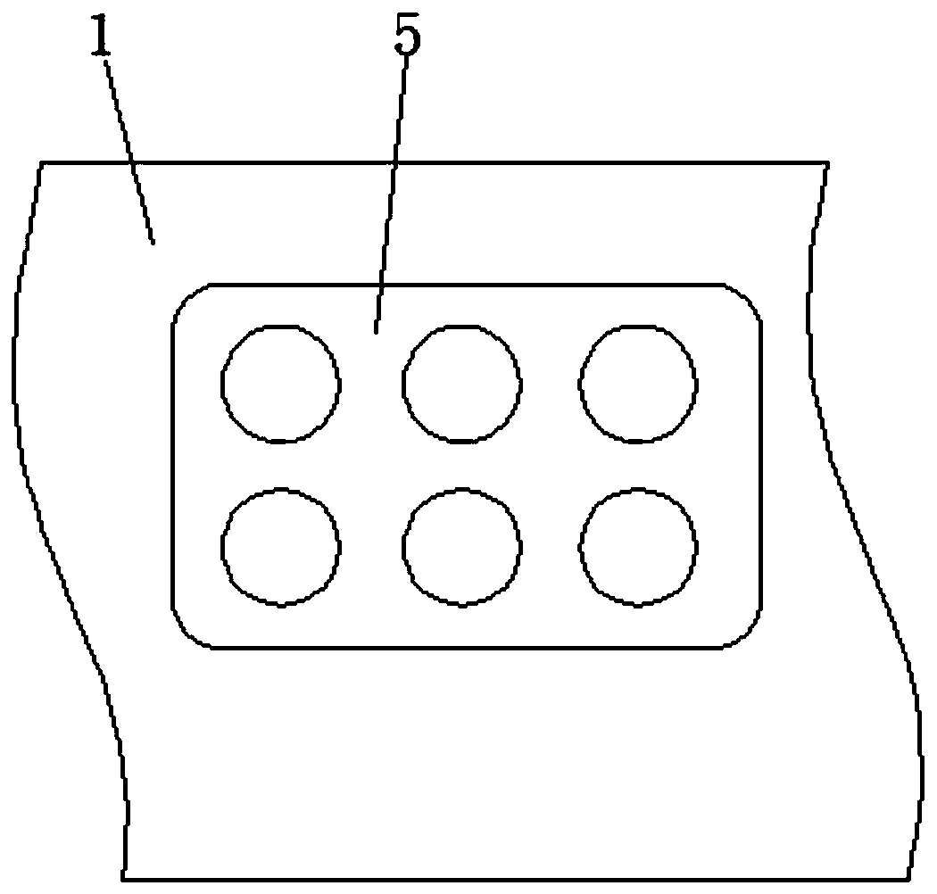 Intelligent medicinal acupoint patch hobbing forming machine