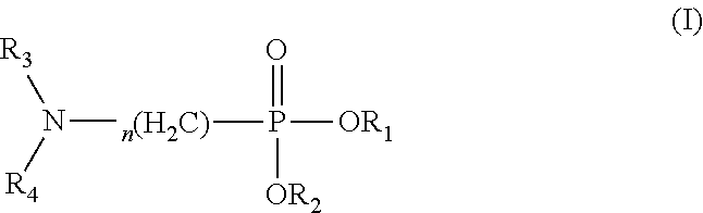 Use of amino-containing neutral phosphine extractant in extraction and separation of thorium and process of using same