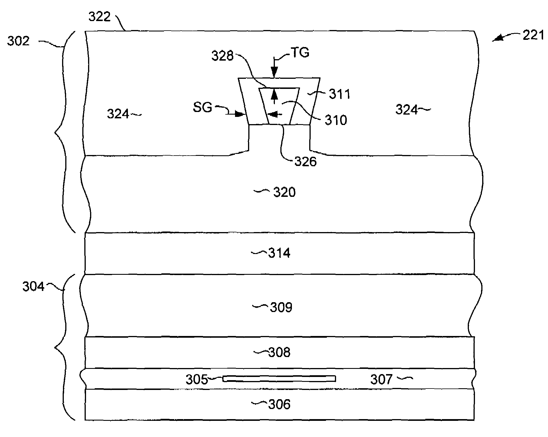 Magnetic write head having a shield that extends below the leading edge of the write pole