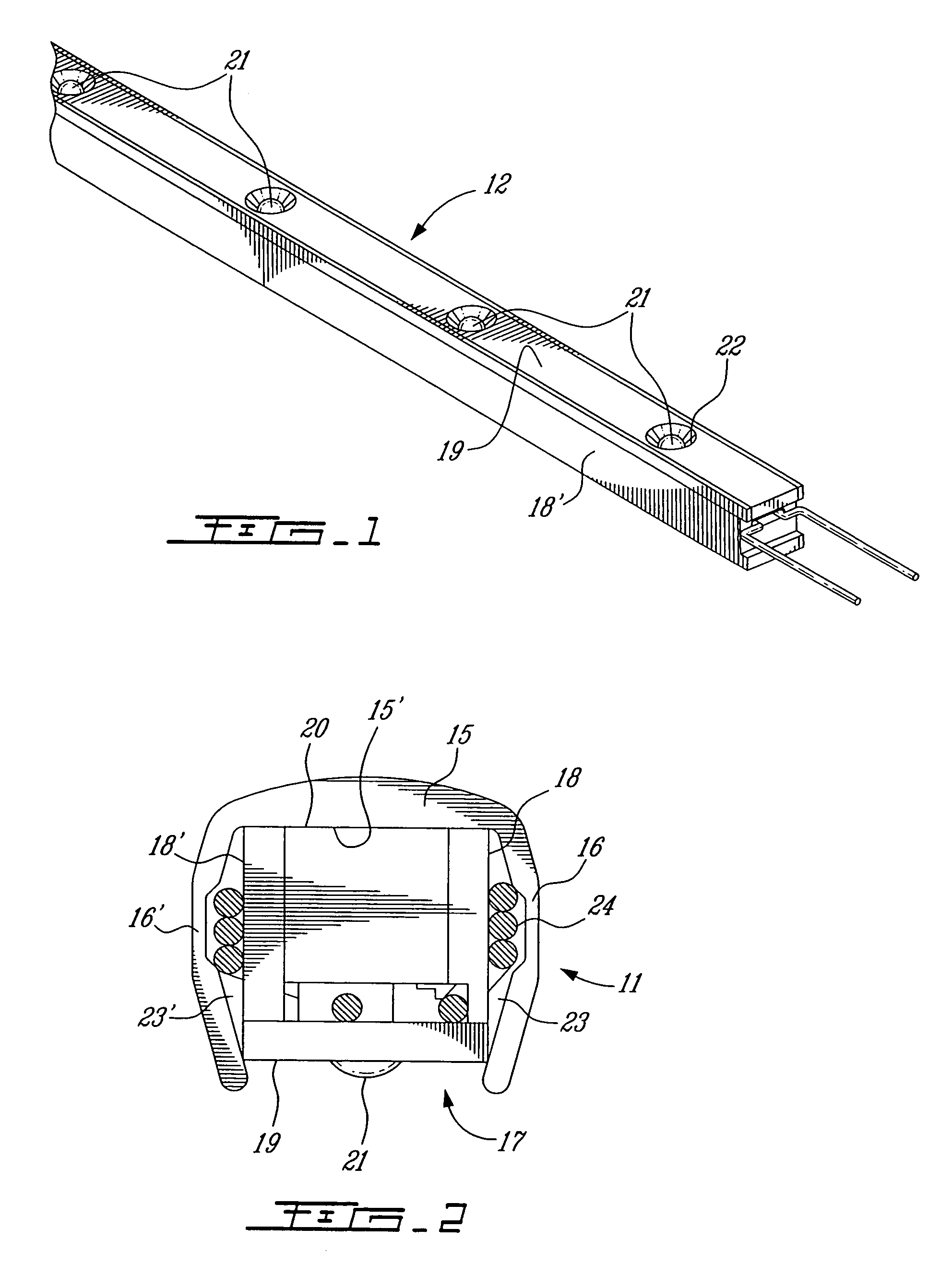 LED light bar assembly