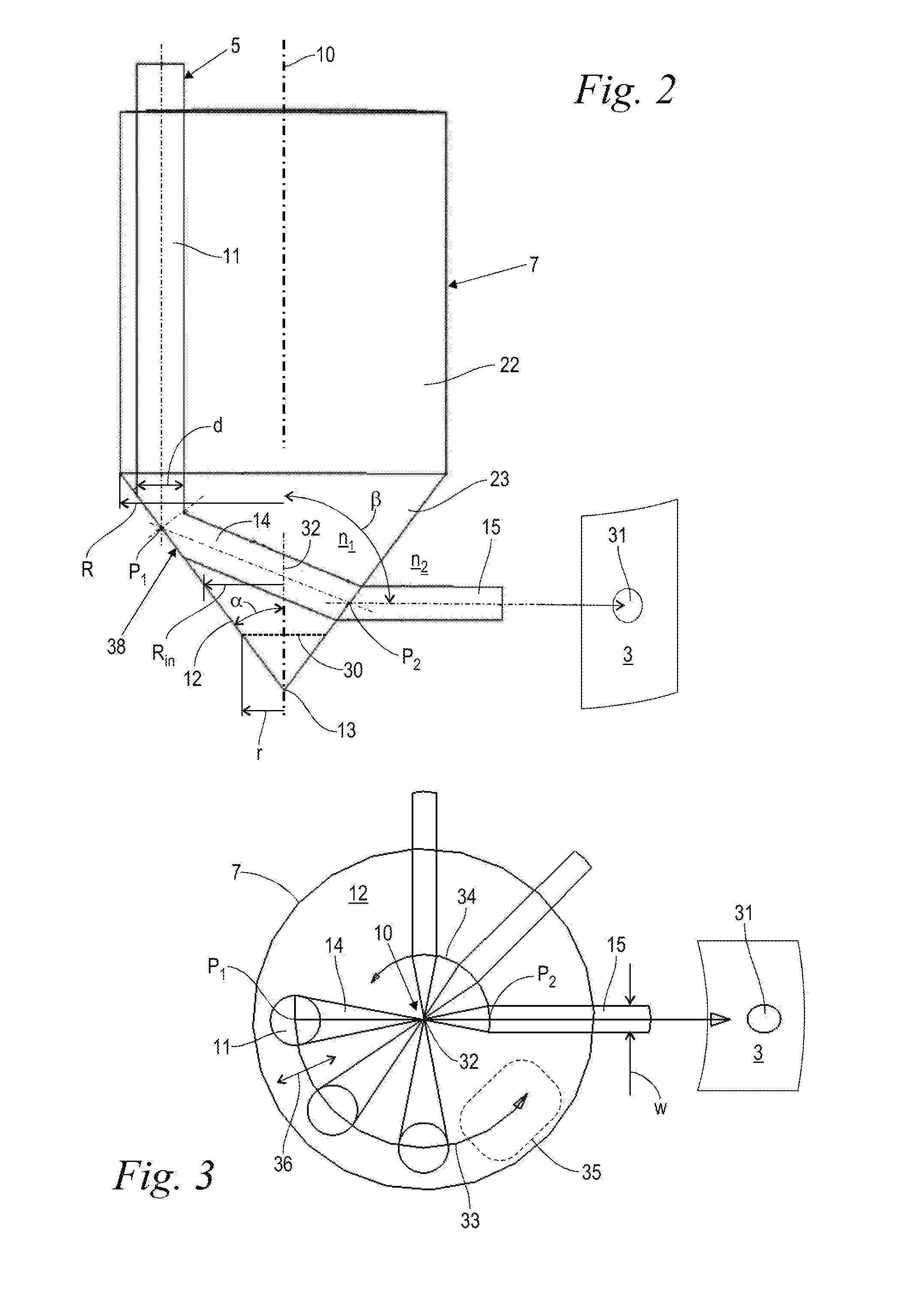 Laser system and method for the treatment of body tissue