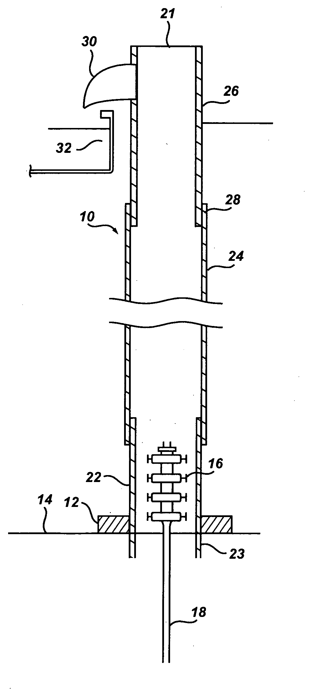 Apparatus for collecting oil escaped from an underwater blowout