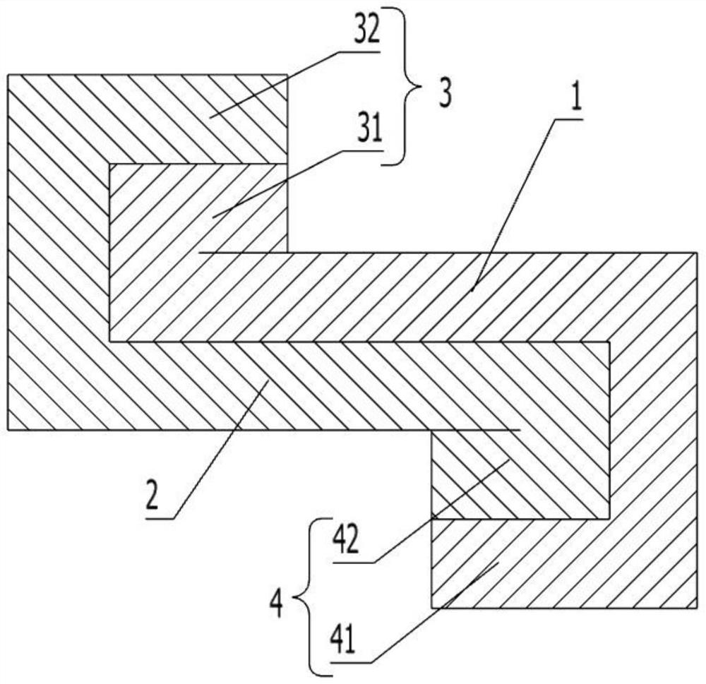 Cable with Z-shaped shielding layer