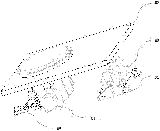 Self-adaption rail car