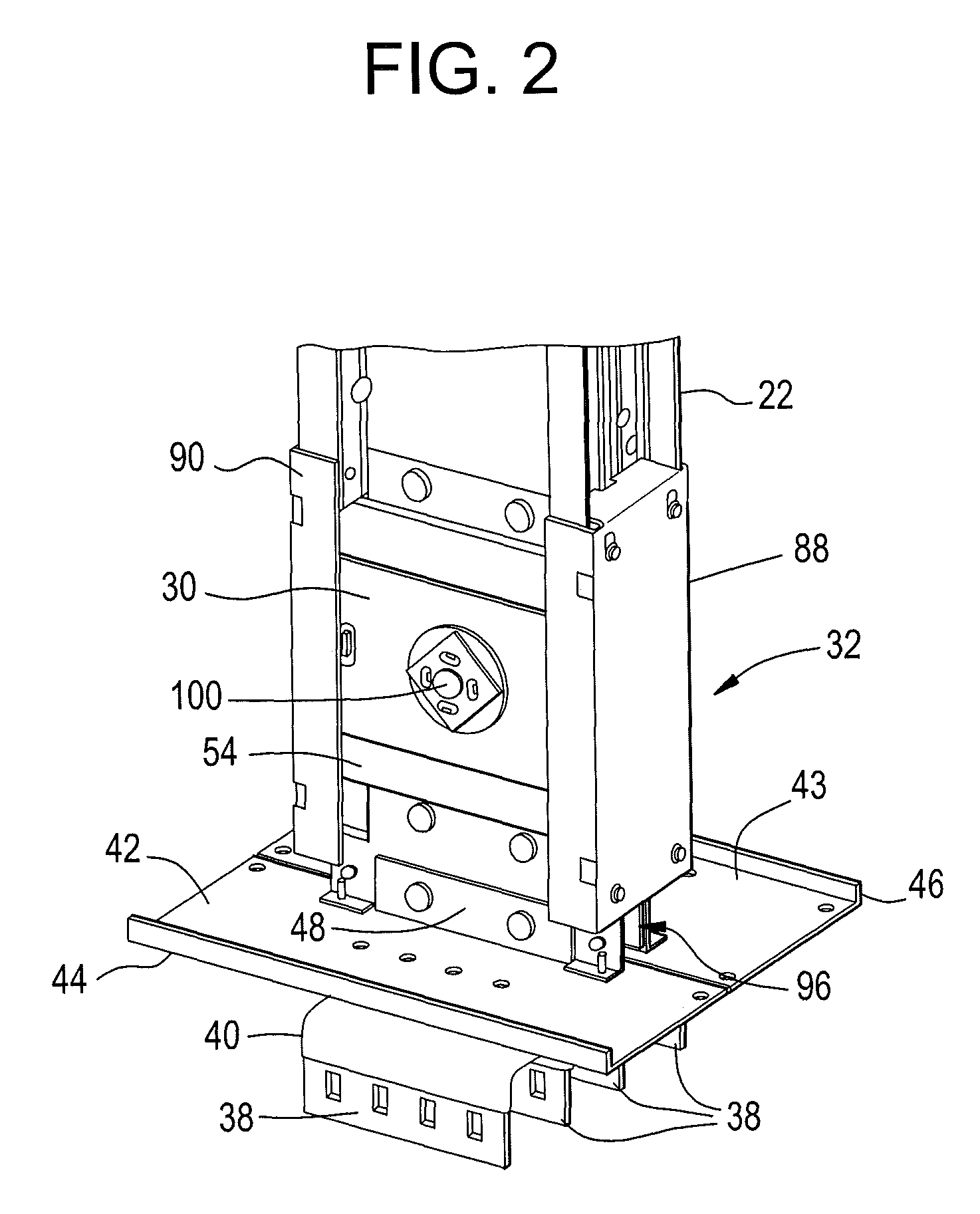 Electrical busway flange end stub