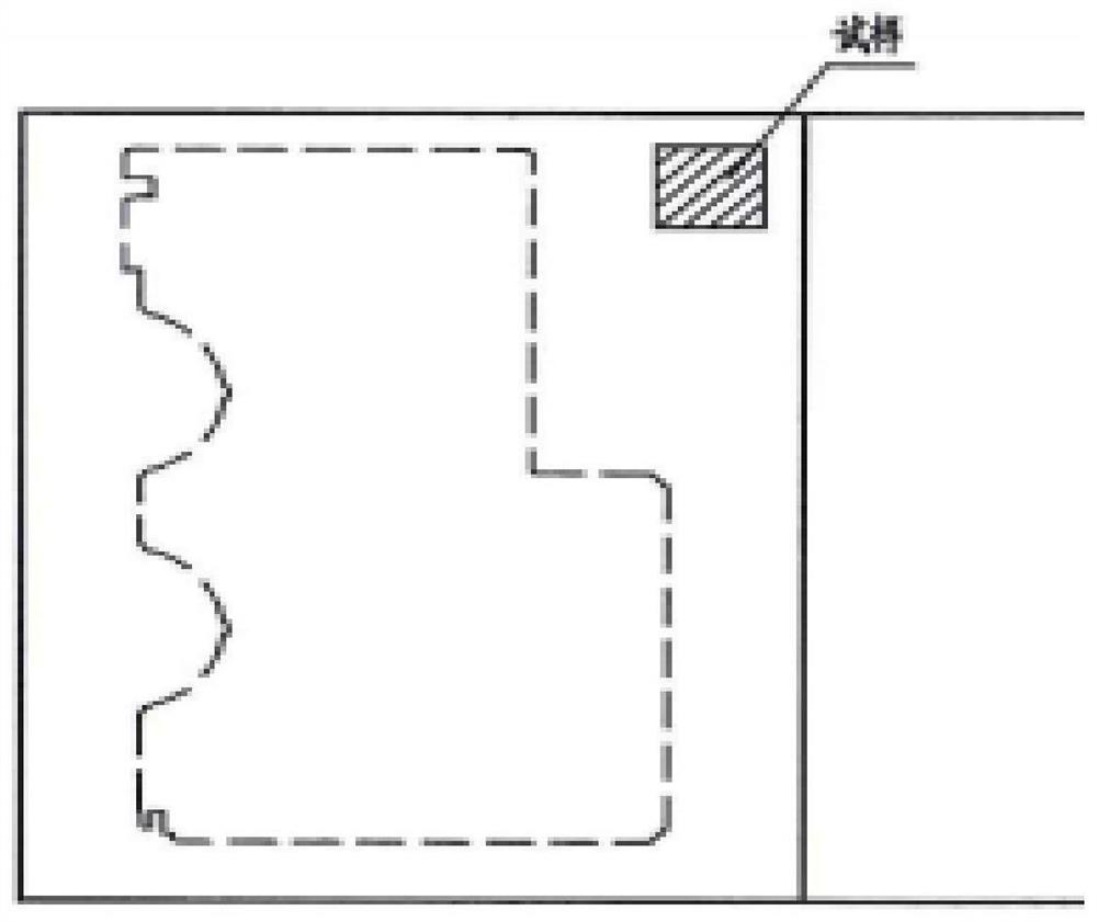 Forge piece mechanical property inspection grouping and sample taking method