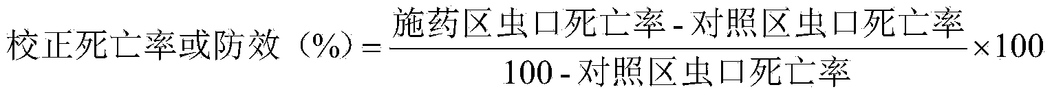 Clothianidin and tebufenozide compound insecticidal composition