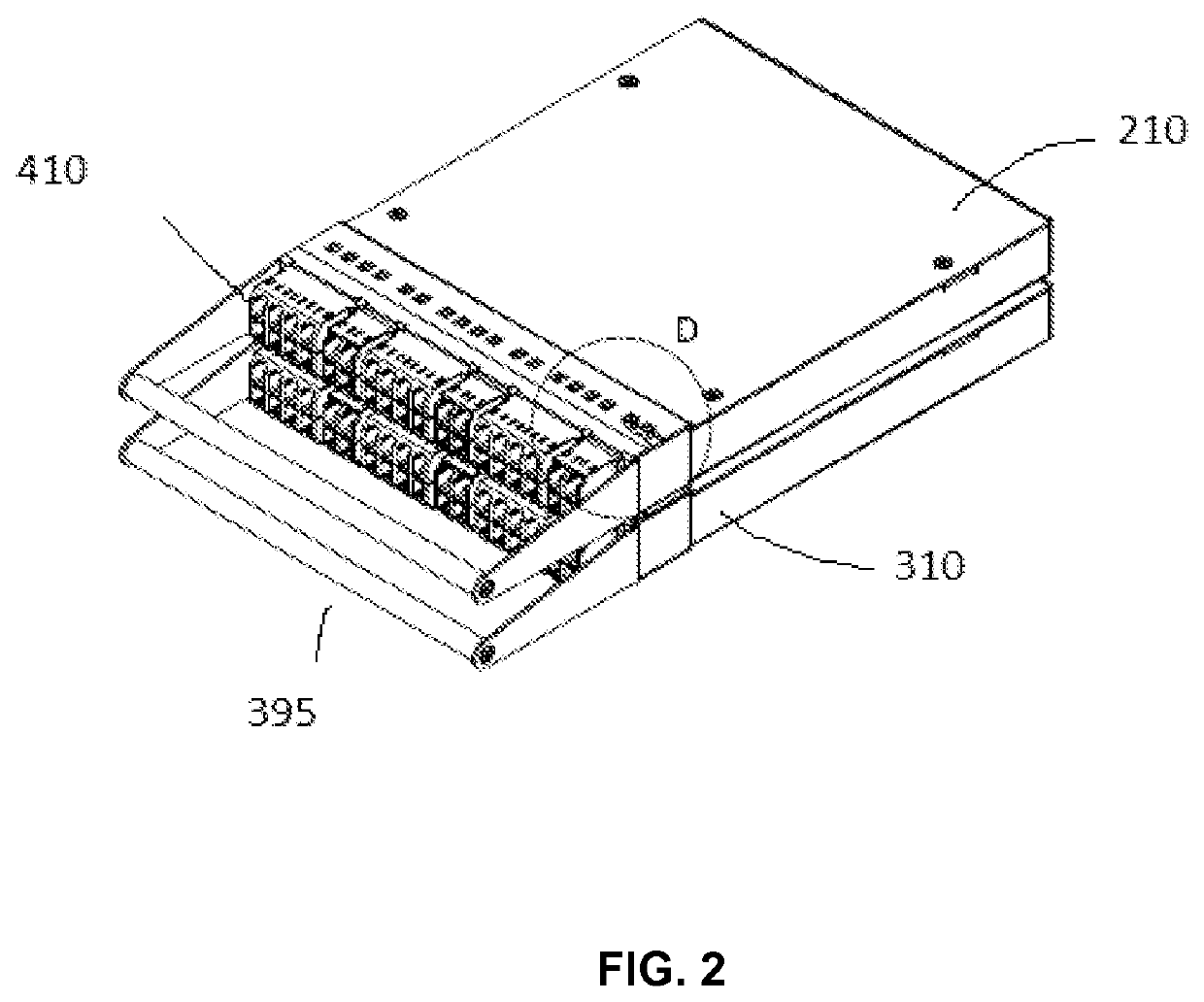 High-density optical module system