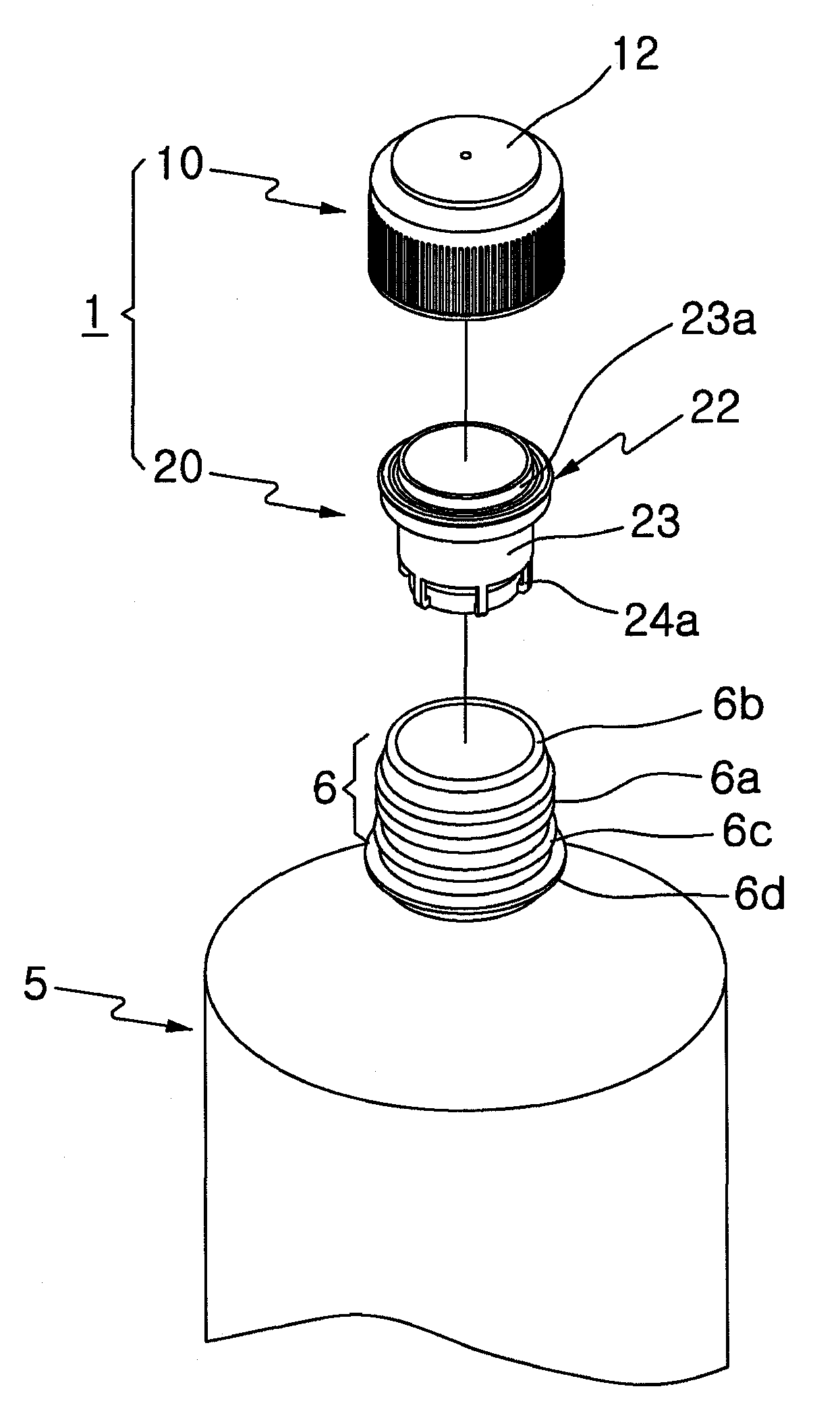 Container cap