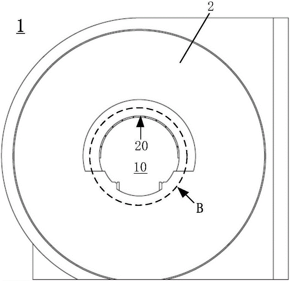 Ventilation system and ventilation control method of medical imaging equipment