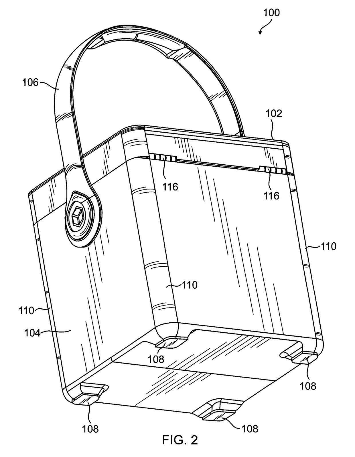 Container with power assist wheels