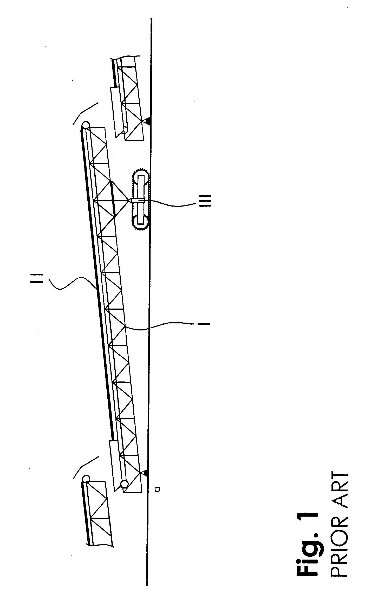 Mobile conveying and stacking system for multilayer dumping and process for operating the system