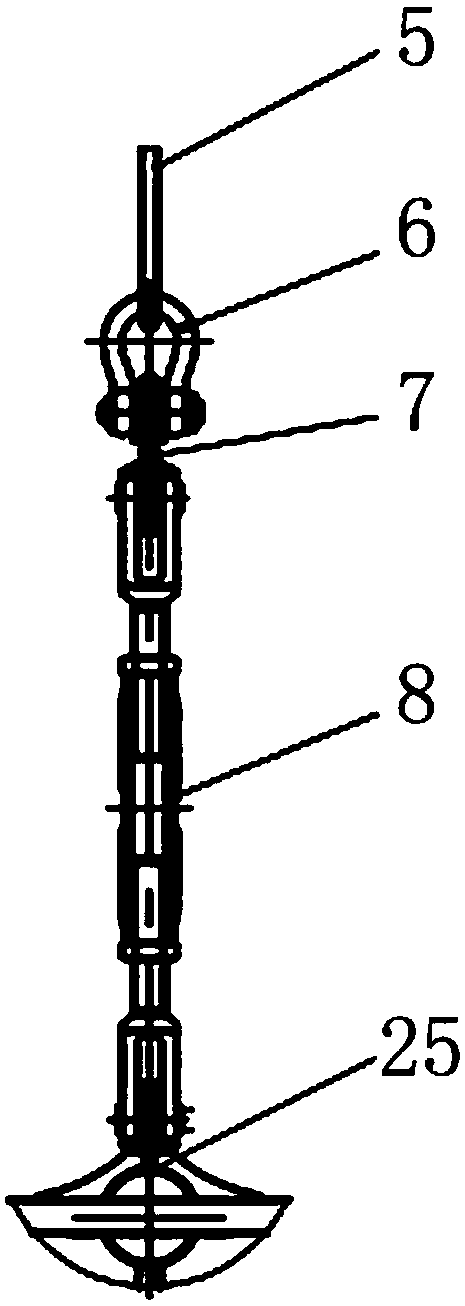 A nuclear power plant steel lining module hoisting system