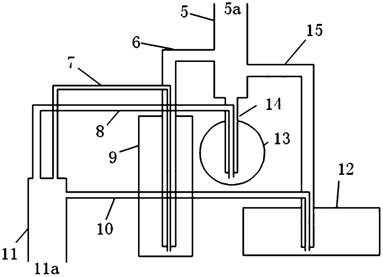 A method for CVI densification of an open container and a gas pipeline structure