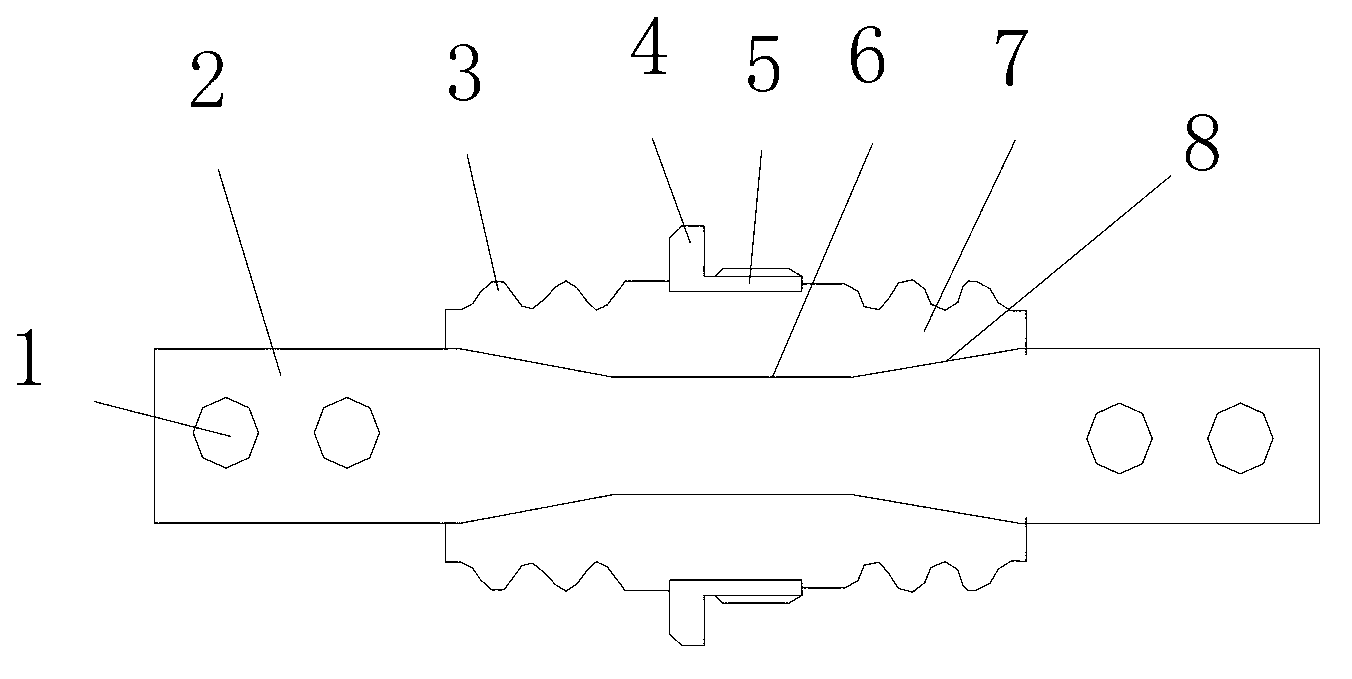 Bushing for mining explosion-proof dry-type transformer and production method for bushing