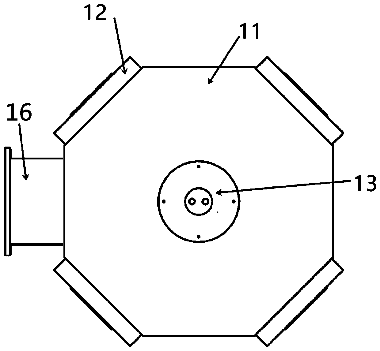 Multielement hard coating and electromagnetic enhancement magnetron sputtering preparation process thereof