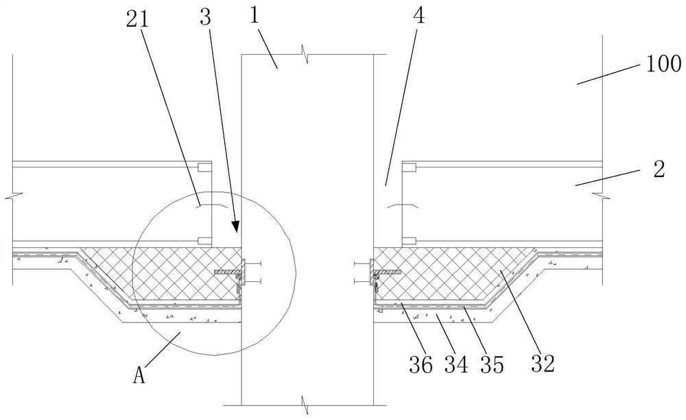 Supporting structure for foundation pit excavation and using method