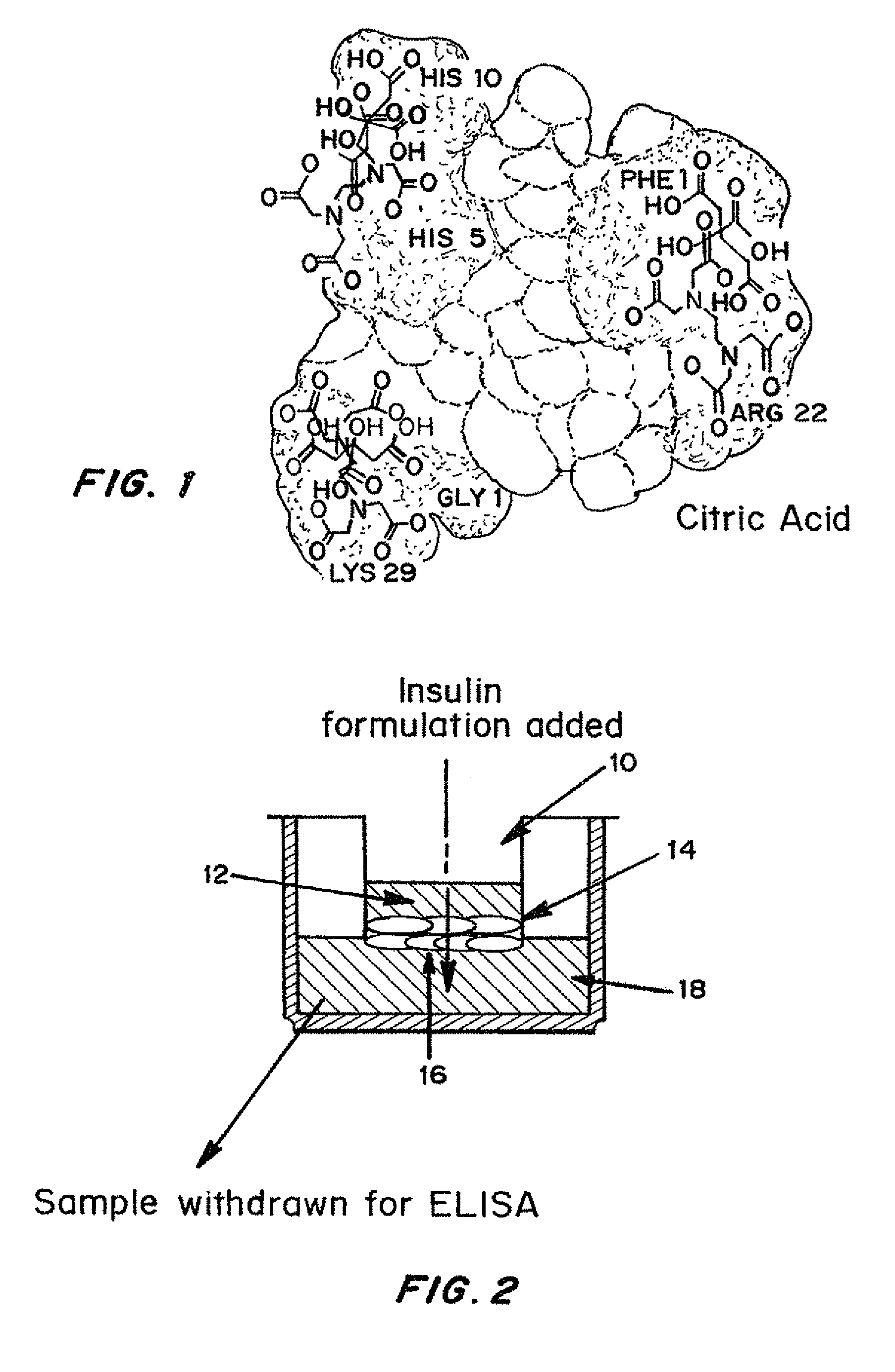 Insulin formulations for rapid uptake