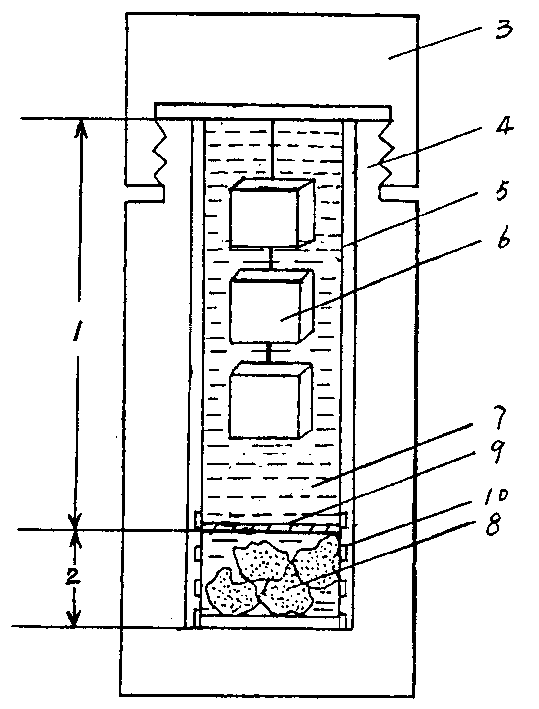 Method for growing neodymium-doped yttrium vanadate and yttrium vanadate composite laser crystal