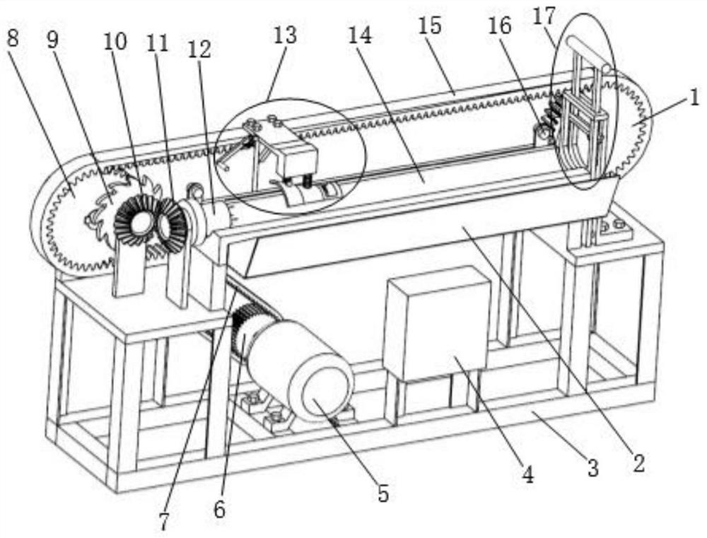 An electronically controlled sugarcane peeling and cutting device