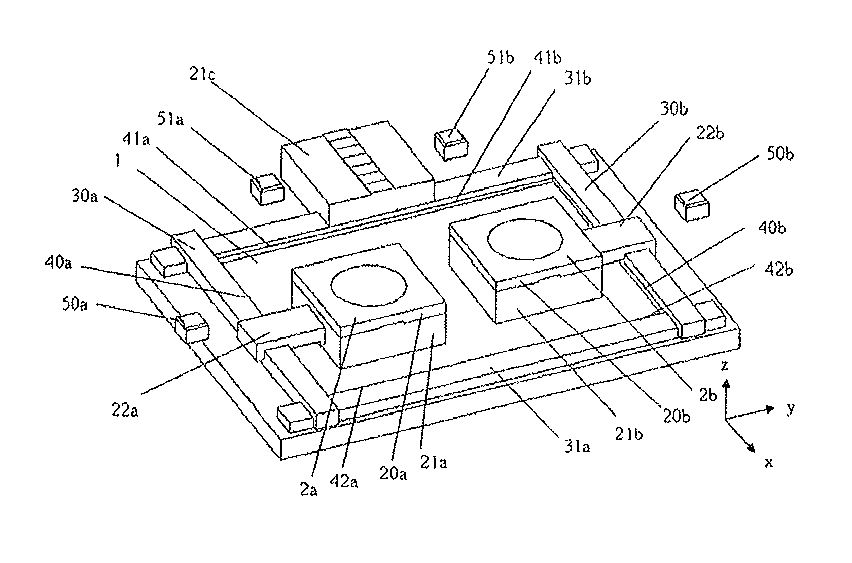 Dual stage positioning and switching system