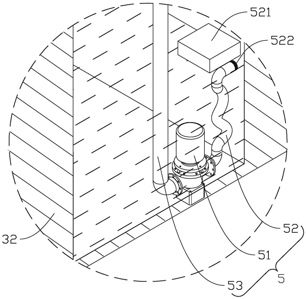 Municipal road rainwater diversion structure