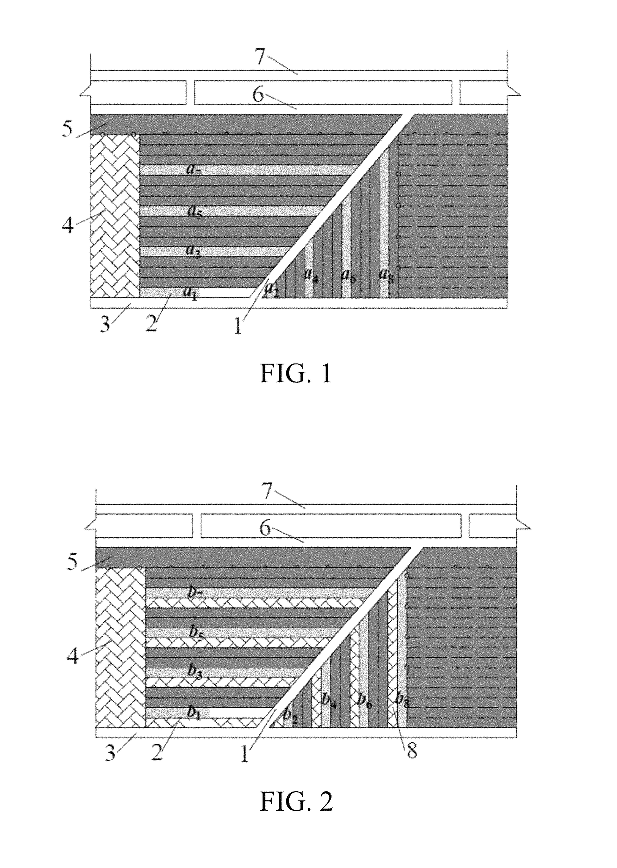 Skip-mining type wangeviry stope branch roadway filling and coal mining method