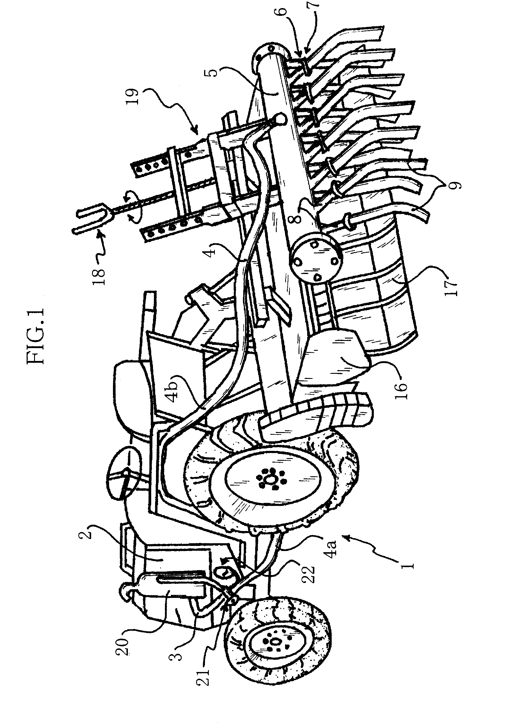 Soil pasteurizing apparatus and method using exhaust gas