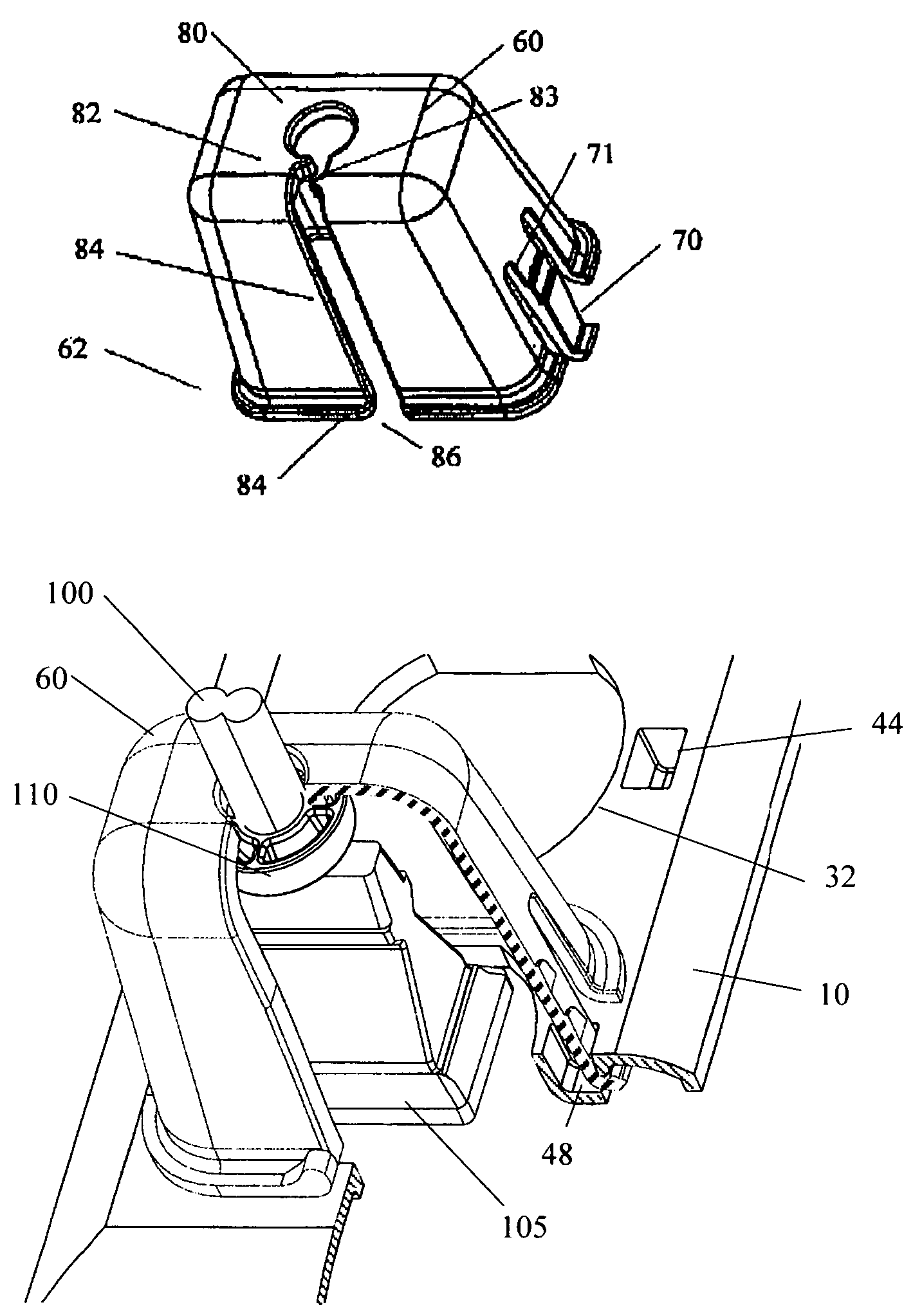 Plug securing and outlet cover device