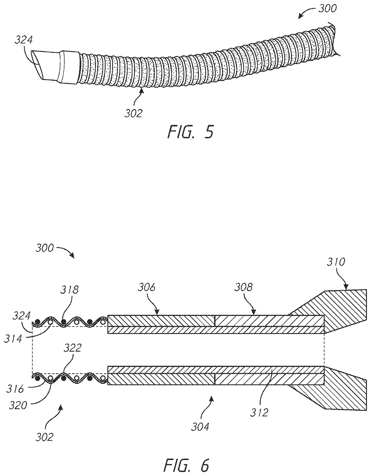 High flexibility, kink resistant catheter shaft