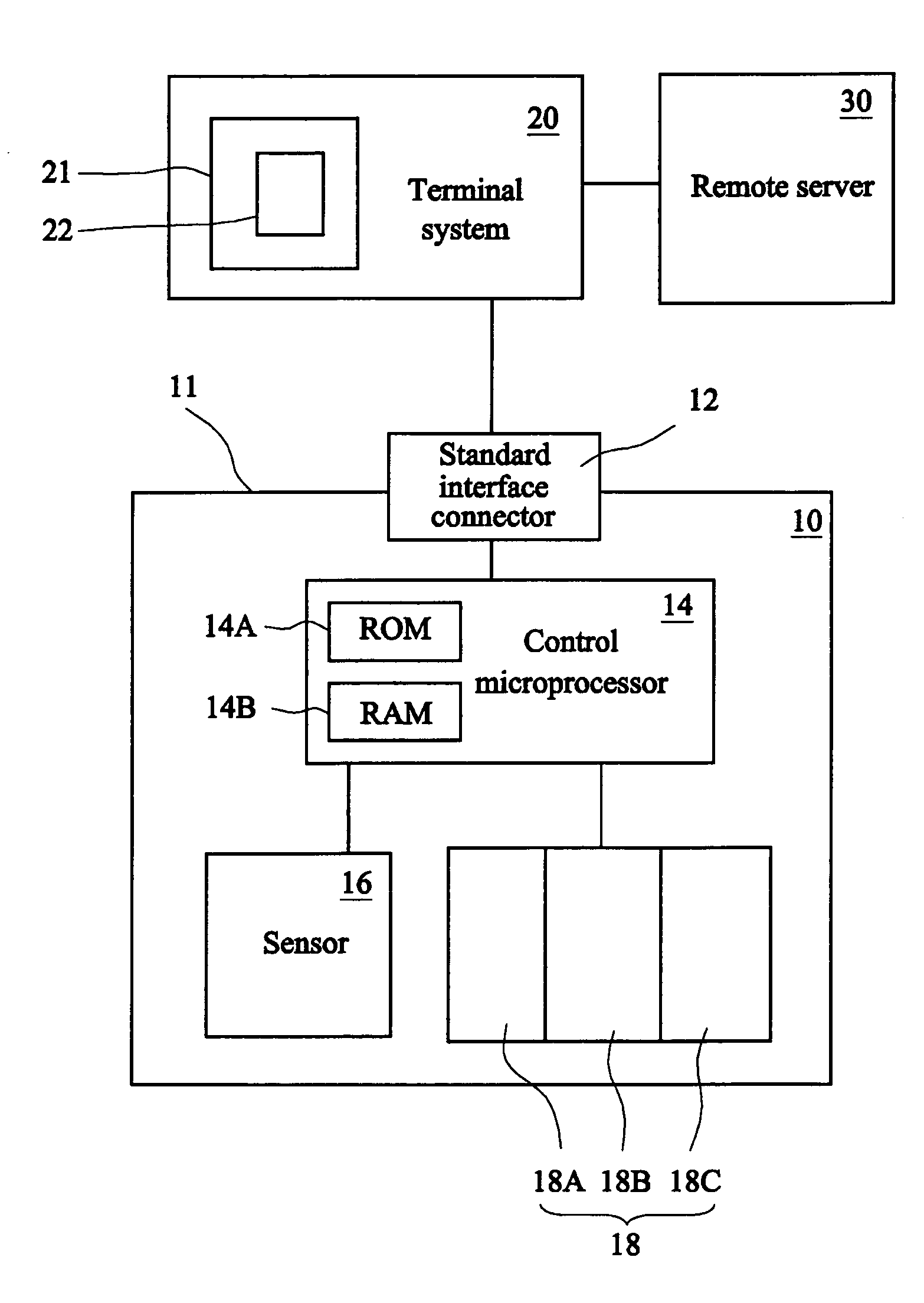 Electronic identification key with portable application programs and identified by biometrics authentication