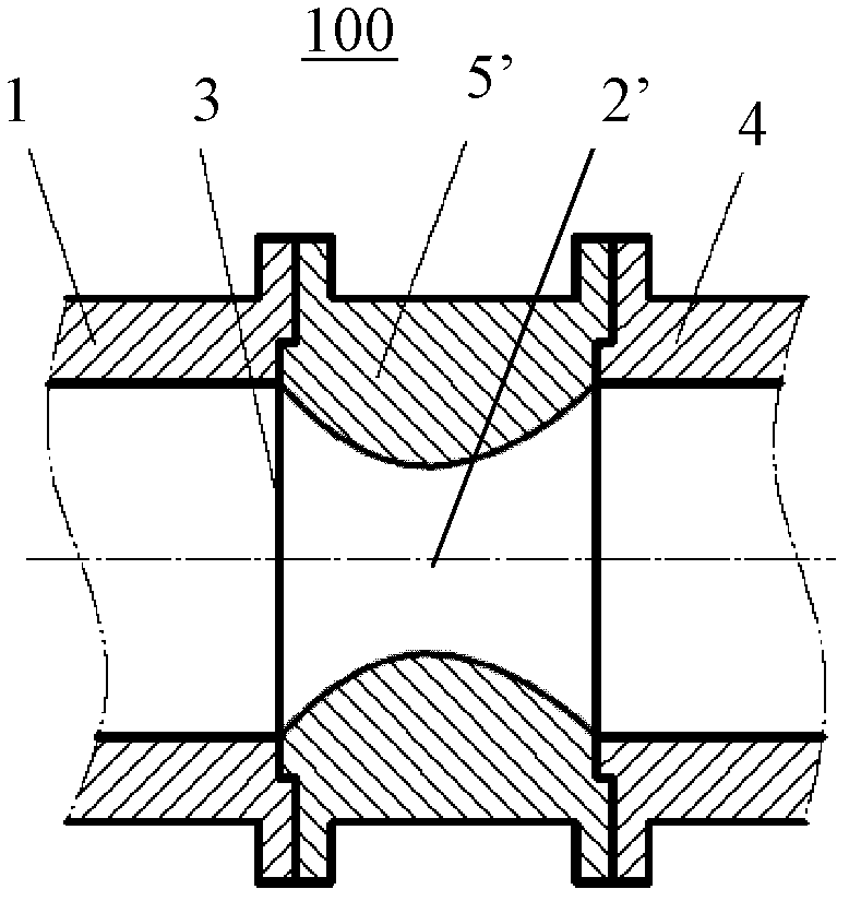 Detonation-driving shock tunnel explosive discharge device