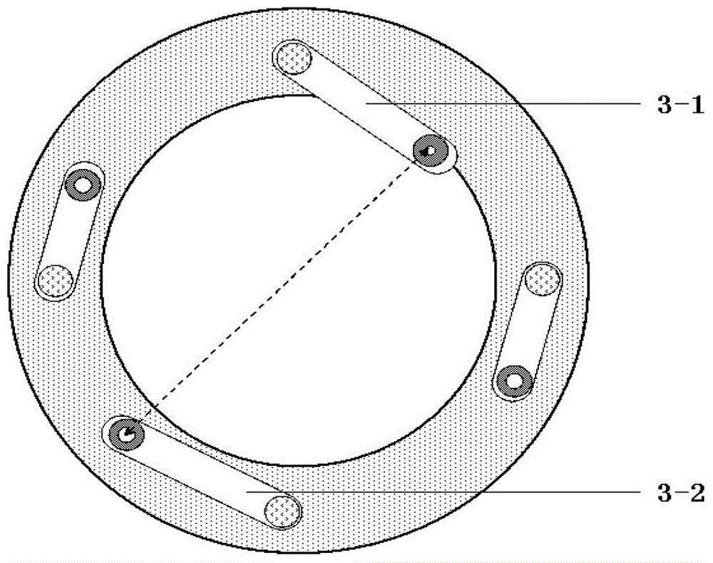 Variable high-temperature high-pressure visual rock core model holding device