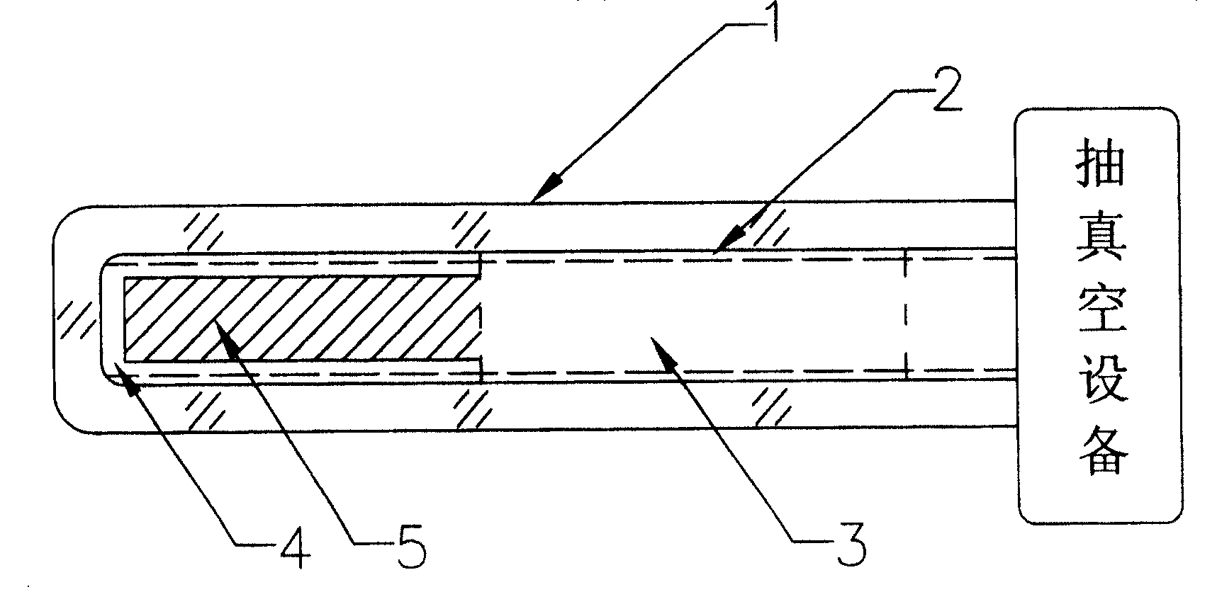 Making process of tritium luminotron