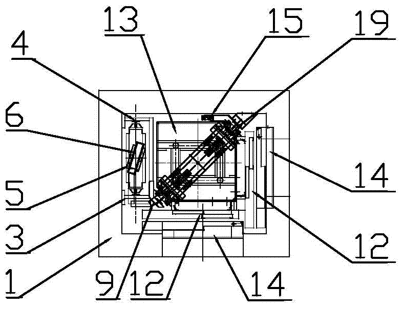 Corner door type home elevator