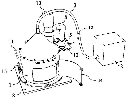 Radioactive decontamination efficiency test method