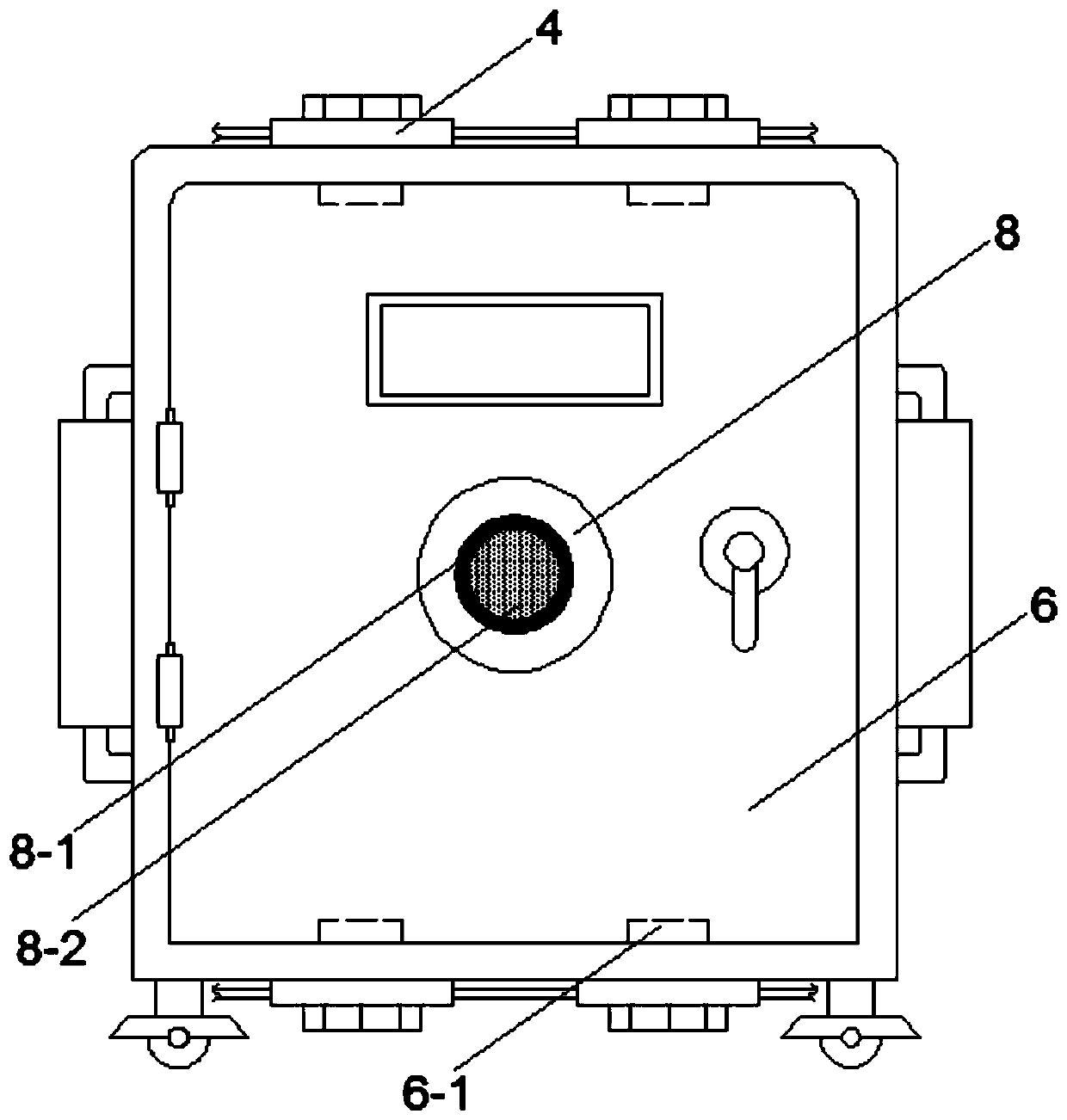 Self-adjusting movable dryer